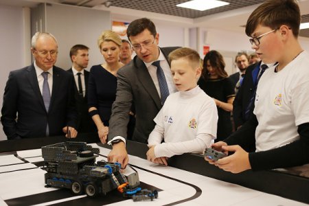 Глеб Никитин торжественно открыл детский технопарк «Кванториум ГАЗ»