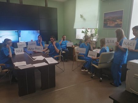 Нижегородские медики присоединились к мировому флешмобу #COVIDнепобедит