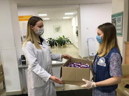 Более 10 тысяч ленточек-триколор вручат нижегородцам, которые борются с коронавирусом