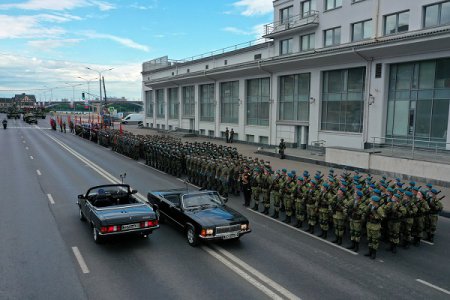 В Нижнем Новгороде прошла репетиция торжественного мероприятия «Марш Победы»