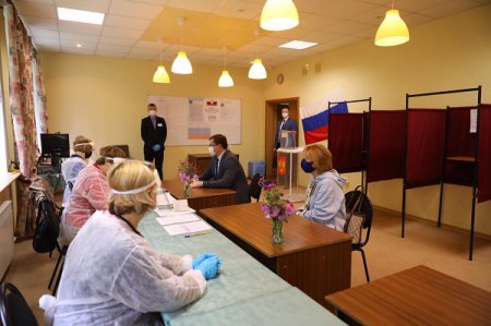 Глеб Никитин проголосовал на выборах депутатов Городской думы Нижнего Новгорода 
