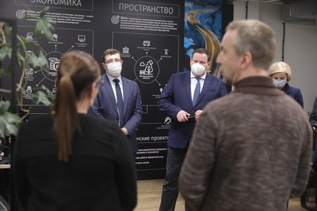 Антон Котяков и Глеб Никитин провели рабочую встречу
