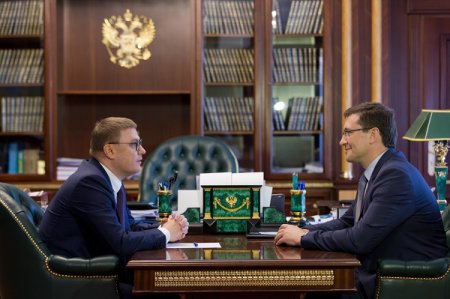 Глеб Никитин и Алексей Текслер провели рабочую встречу в Челябинске