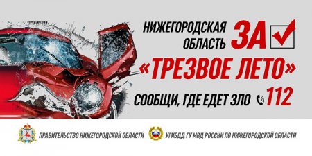 Горячий телефон «Сообщи о пьяном водителе» начал работать в Нижегородской области