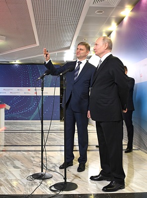 Глеб Никитин принял участие в сеансе квантовой связи с президентом России Владимиром Путиным