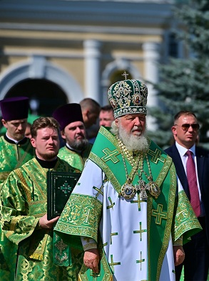 Святейший Патриарх Московский и всея Руси Кирилл посетил Свято-Троицкий Серафимо-Дивеевский женский монастырь